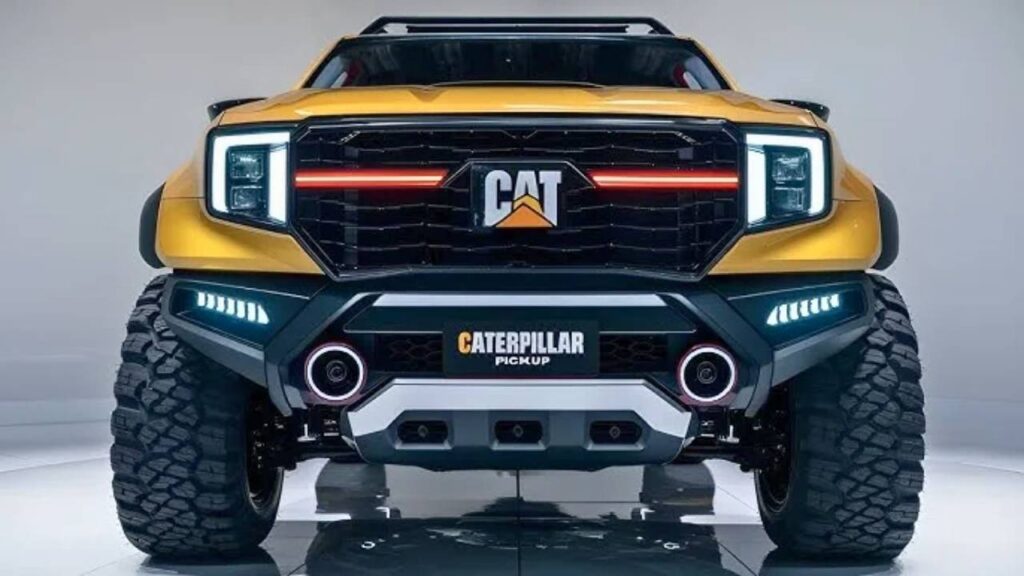 2025 Caterpillar Pickup Truck Unveiled: Rugged Design, Spacious Cabin, Advanced Tech & Powerful Engine